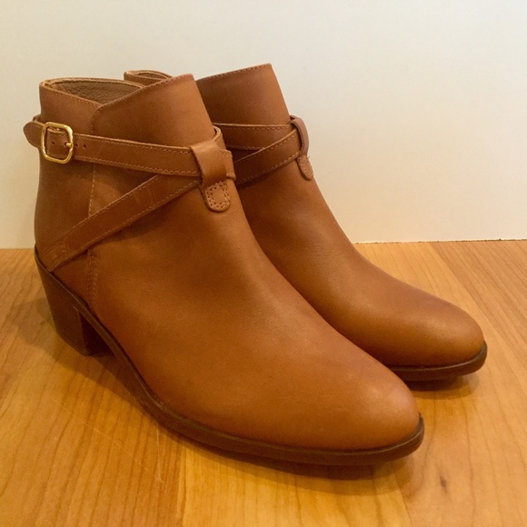 Madewell et Sezane Tan Bootie Sz 7 - Picture 2 of 6